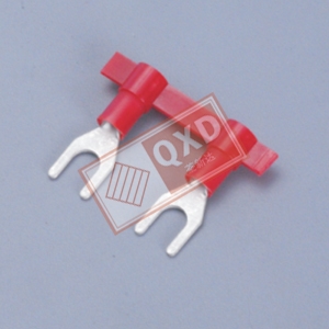 Nylon insulated sheathed fork terminal