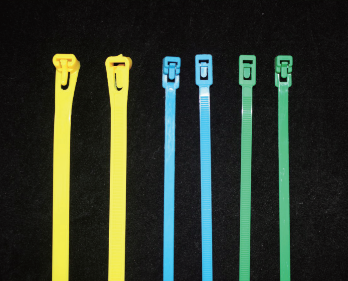 Loose cable ties with nylon 66